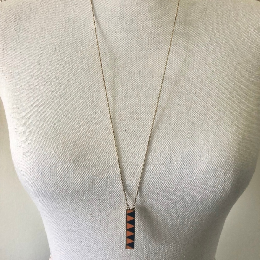 Necklace Orange Long/OS
